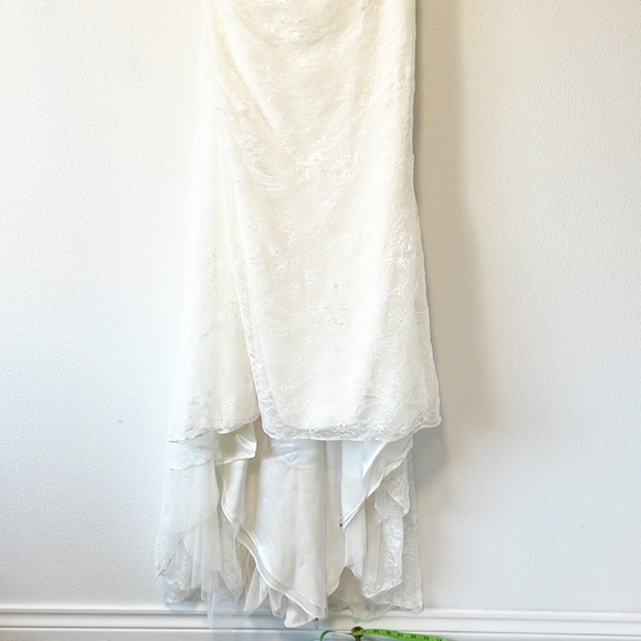 White By Vera Wang Wedding Dress Style VW351044 Size 2 - Picture 12 of 16